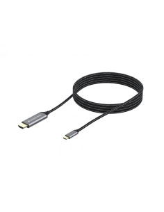 Conceptronic ABBY10G adaptador de cable de vÍ­deo 2 m USB Tipo C HDMI Gris