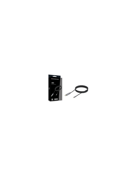 Conceptronic ABBY10G adaptador de cable de vÍ­deo 2 m USB Tipo C HDMI Gris
