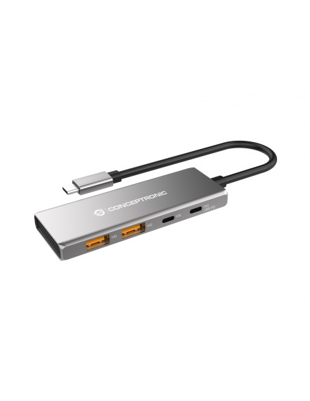 Conceptronic HUBBIES15G hub de interfaz USB 3.2 Gen 2 (3.1 Gen 2)