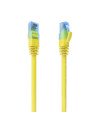 AISENS Cable De Red Latiguillo RJ45 Cat.6 UTP AWG26 CCA, Amarillo, 4.0 m