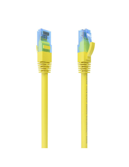 AISENS Cable De Red Latiguillo RJ45 Cat.6 UTP AWG26 CCA, Amarillo, 30