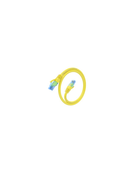 AISENS Cable De Red Latiguillo RJ45 Cat.6 UTP AWG26 CCA, Amarillo, 30
