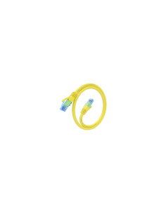 AISENS Cable De Red Latiguillo RJ45 Cat.6 UTP AWG26 CCA, Amarillo, 25 2