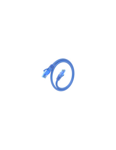 AISENS Cable De Red Latiguillo RJ45 Cat.6 UTP AWG26 CCA, Azul, 30 cm