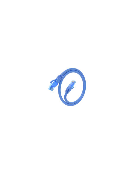 AISENS Cable De Red Latiguillo RJ45 Cat.6 UTP AWG26 CCA, Azul, 30 cm