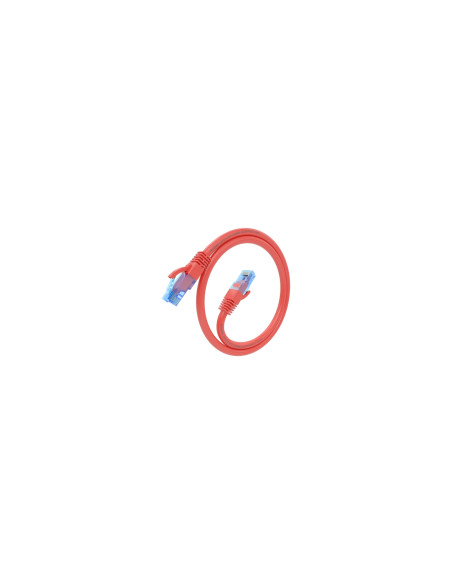 AISENS Cable De Red Latiguillo RJ45 Cat.6 UTP AWG26 CCA, Rojo, 30 cm