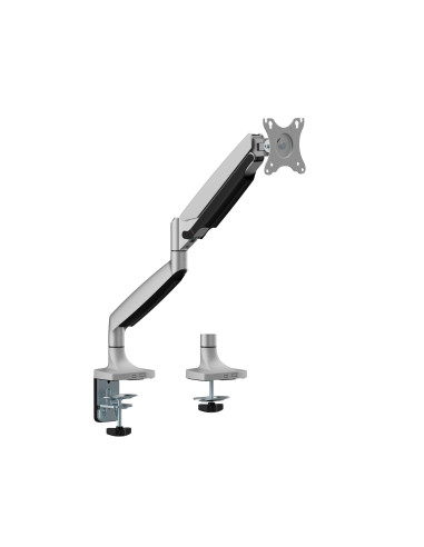 Ewent EW1527 soporte para monitor 124,5 cm (49") Escritorio Plata
