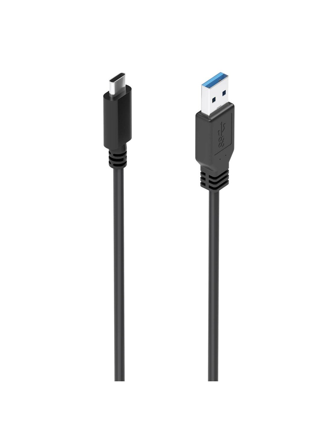 AISENS Cable USB 3.1 Gen2 10Gbps 3A, Tipo USB-C/M-A/M, Negro, 2.0m
