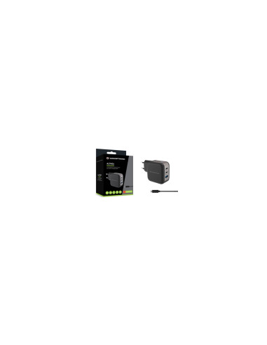 Conceptronic ALTHEA17B cargador de dispositivo móvil Universal Negro