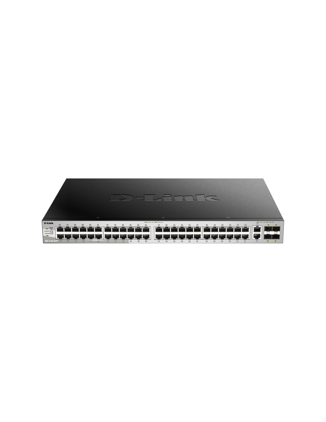 D-Link DGS-3130-54TS/E switch Gestionado L3 Gigabit Ethernet (10/100/1000) Gris
