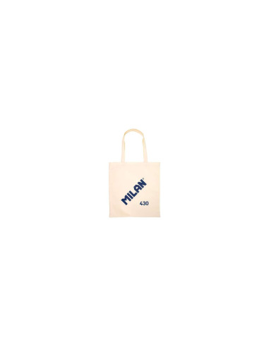 Milan Serie 1918 Tote Bag Bolsa de Tela - Tama?o 50x38x41cm - Asa Larga 27cm - Tejido 'ripstop' - Color Beige
