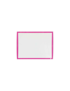 Rexel Pizarra blanca JOY rosa 430 x 585 mm