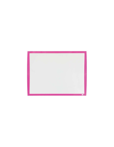Rexel Pizarra blanca JOY rosa 430 x 585 mm