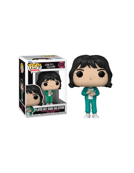 Funko pop series tv el juego del calamar jugador: sae - byeok 067 64797