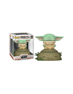 Funko pop deluxe star wars the mandalorian the child usando la fuerza (sfx) 58390