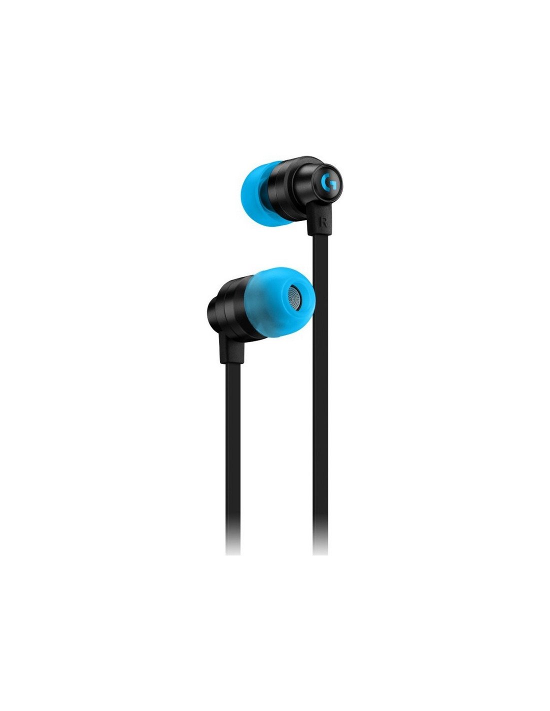 AURICULARES + MICROFONO LOGITECH GAMING G333 JACK 3.5MM USB-C IN EAR BLACK/BLUE