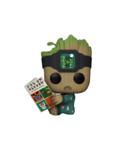 Funko pop marvel guardianes de la galaxia groot en pijama con libro 70651