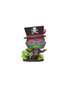 Funko pop disney villanos tiana y el sapo sugar skull facilier base especial