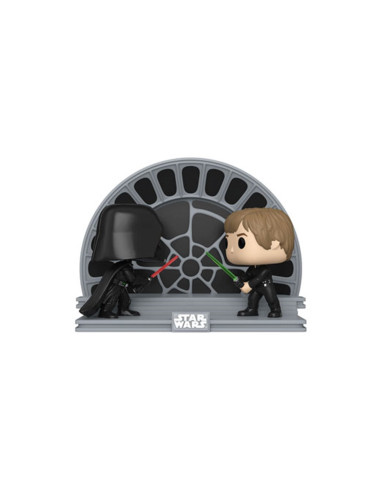 Funko pop moment star wars retorno del jedi 40 aniversario luke vs darth vader 70743