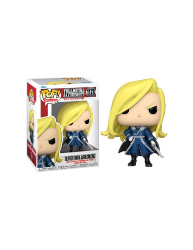 Funko pop animacion fullmetal alchemist brotherhood olivier mira armstrong con espada 57738