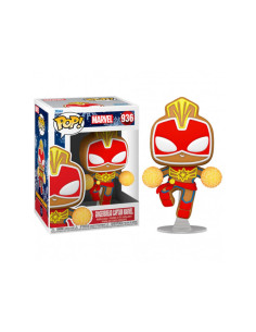 Funko pop marvel navidad galleta jengibre capitana marvel 50661