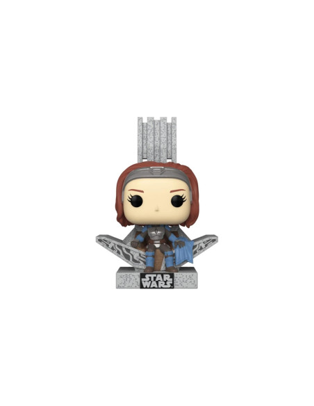 Funko pop deluxe mandalorian bo katan en el trono 76545