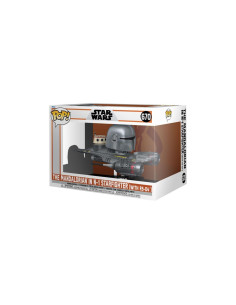 Funko pop rides mandalorian mandaloriano & n - 1 starfighter 76549