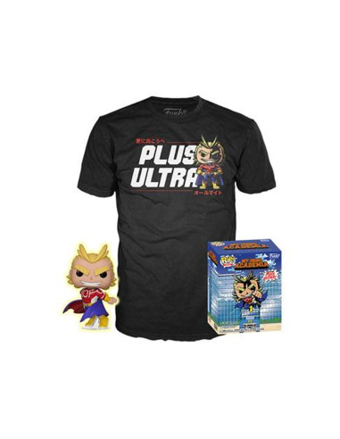 Pop & tee my hero academia all might funko + camiseta talla m ut - 56664m