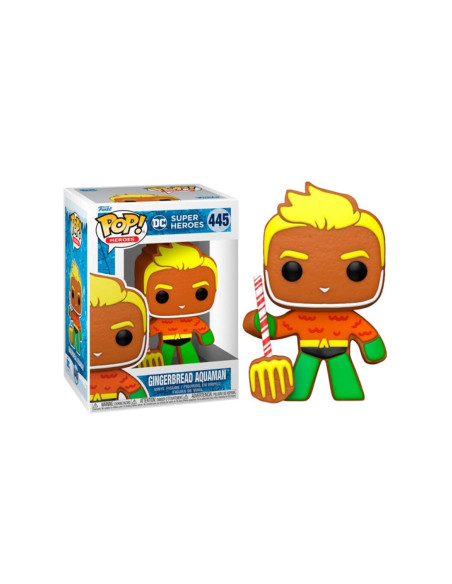Funko pop dc comics super heroes gingerbread aquaman 64321