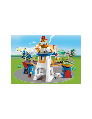 Playmobil duck on call cuarter general