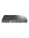 D-Link DSS-200G-28MP switch Gestionado L2 Gigabit Ethernet (10/100/1000) Energía sobre Ethernet (PoE) 1U Gris