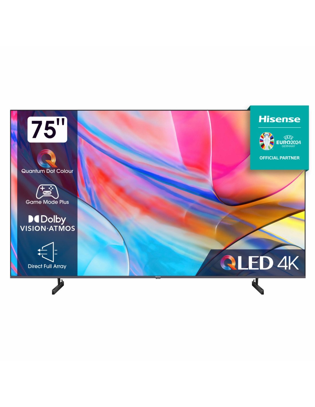 Hisense 75A79KQ Televisor 190,5 cm 75" 4K Ultra HD Smart TV Wifi negra