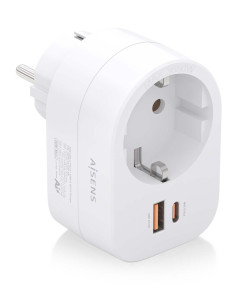 AISENS ASPS-1A1C06-W cargador de dispositivo móvil Universal Blanco