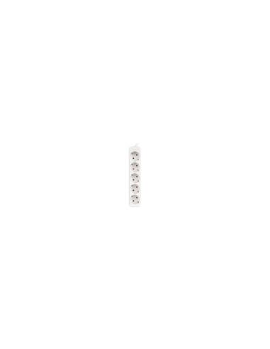 Lanberg PS0-05F-0300-W base múltiple 3 m 5 salidas AC Interior Blanco