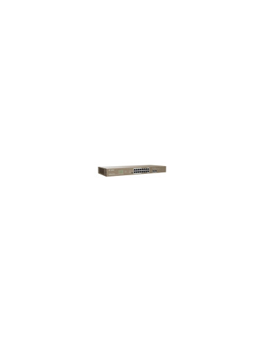 IP-COM Networks G1118P-16-250W switch No administrado Gigabit Ethernet (10/100/1000) Energía sobre Ethernet (PoE) Marrón