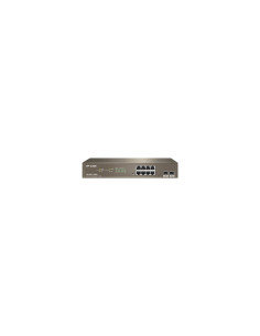 IP-COM Networks G3310P-8-150W switch Gestionado L2 Gigabit Ethernet (10/100/1000) Energía sobre Ethernet (PoE) Gris