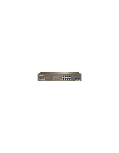 IP-COM Networks G3310P-8-150W switch Gestionado L2 Gigabit Ethernet (10/100/1000) Energía sobre Ethernet (PoE) Gris