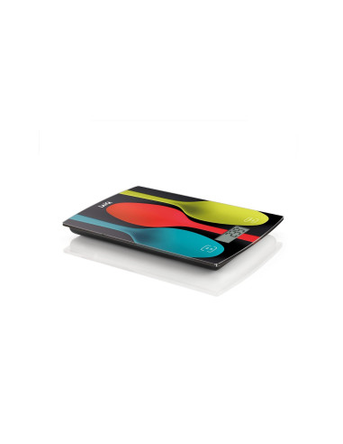 Laica KS1035 báscula de cocina Multicolor Encimera Rectángulo Báscula electrónica de cocina