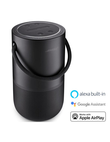 Bose Portable Smart Speaker Altavoz Portátil Bluetooth y Wifi con Alexa Negro