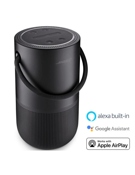 Bose Portable Smart Speaker Altavoz Portátil Bluetooth y Wifi con Alexa Negro