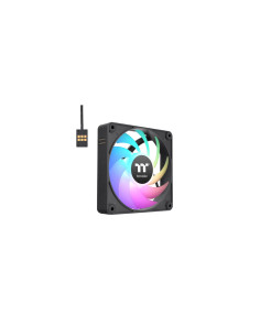 Thermaltake CL-F182-PL14SW-A sistema de refrigeración para ordenador Carcasa del ordenador Ventilador 14 cm Negro 3 pieza(s)