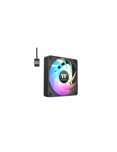 Thermaltake CL-F182-PL14SW-A sistema de refrigeración para ordenador Carcasa del ordenador Ventilador 14 cm Negro 3 pieza(s)