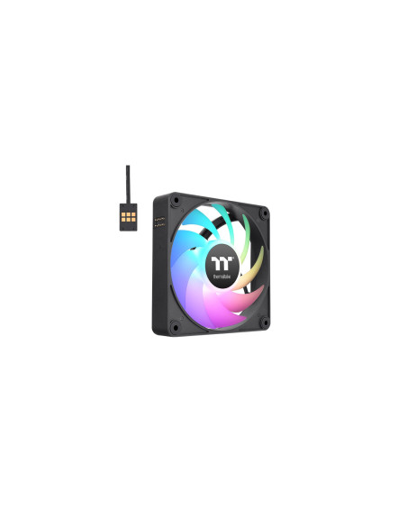 Thermaltake CL-F182-PL14SW-A sistema de refrigeración para ordenador Carcasa del ordenador Ventilador 14 cm Negro 3 pieza(s)