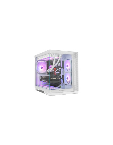 NOX Hummer Astra Neo White Midi Tower Blanco
