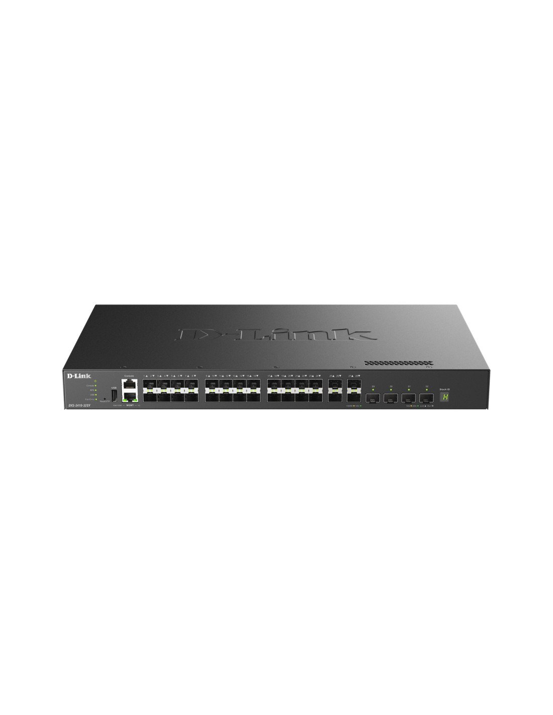 D-Link DXS-3410-32SY switch Gestionado L3 Negro