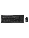Logitech Wireless Combo MK270 teclado Ratón incluido Hogar USB QWERTZ Alemán Negro