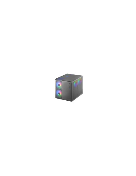 Mars Gaming MC-400 Negro, Caja Gaming Compacta Micro-ATX, Ventana