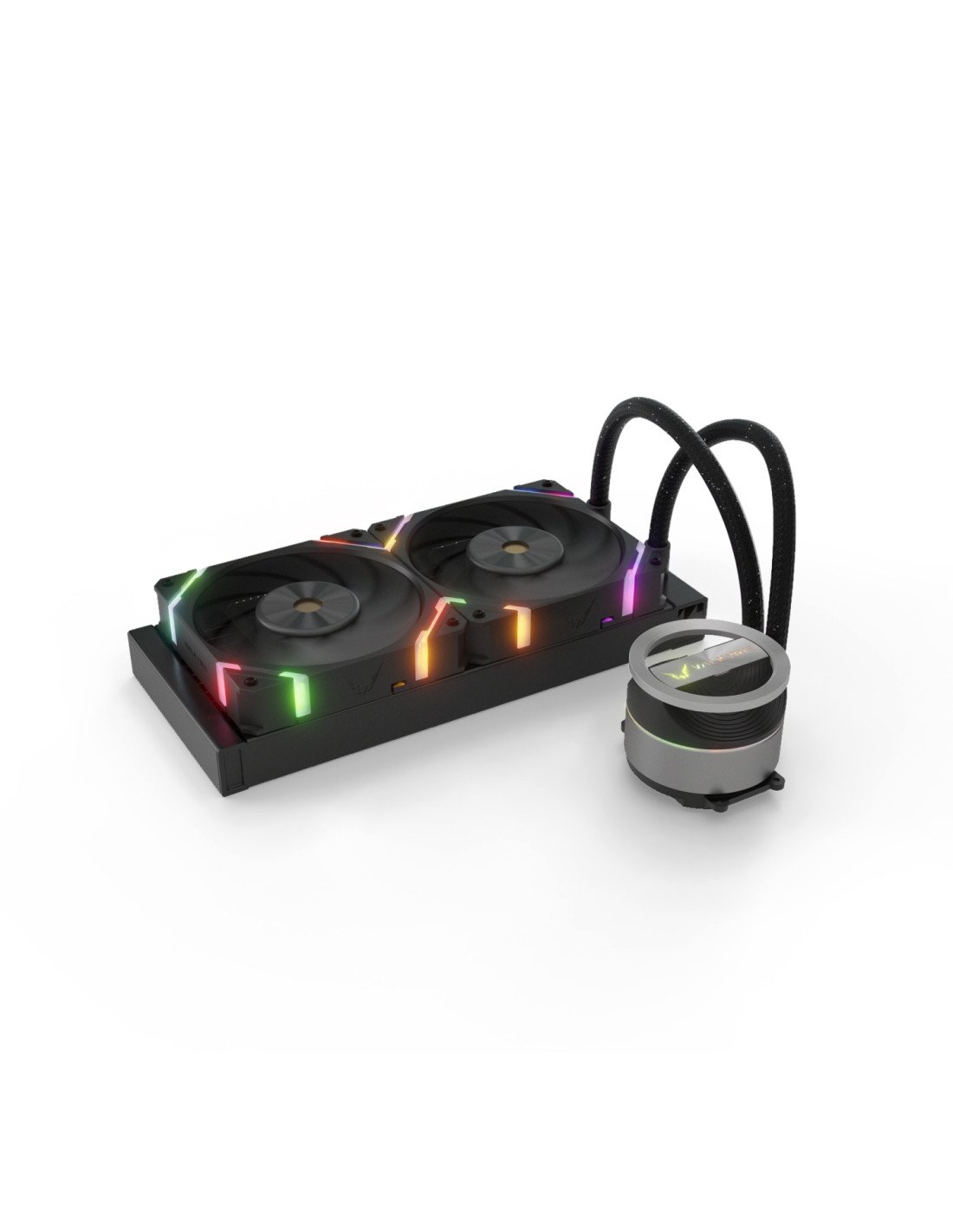 Valkyrie VK-AIODR240B sistema de refrigeración para ordenador Procesador Sistema de refrigeración líquida todo en uno Negro