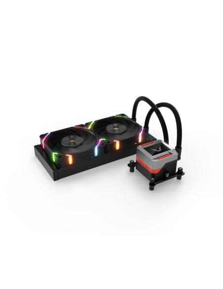 Valkyrie VK-AIOSY240B sistema de refrigeración para ordenador Procesador Sistema de refrigeración líquida todo en uno Negro