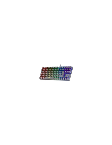 Mars Gaming MK80 Negro, Teclado Gaming Mecánico TKL FRGB,